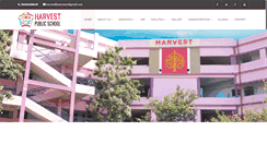 Desktop Screenshot of harvestpublicschool.com